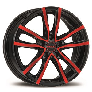 MAK MILANO 5 ZWART ROOD 8030580258760